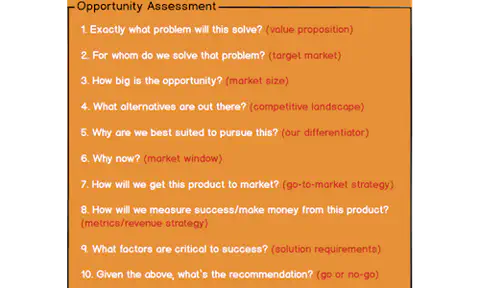 Assessing product opportunities